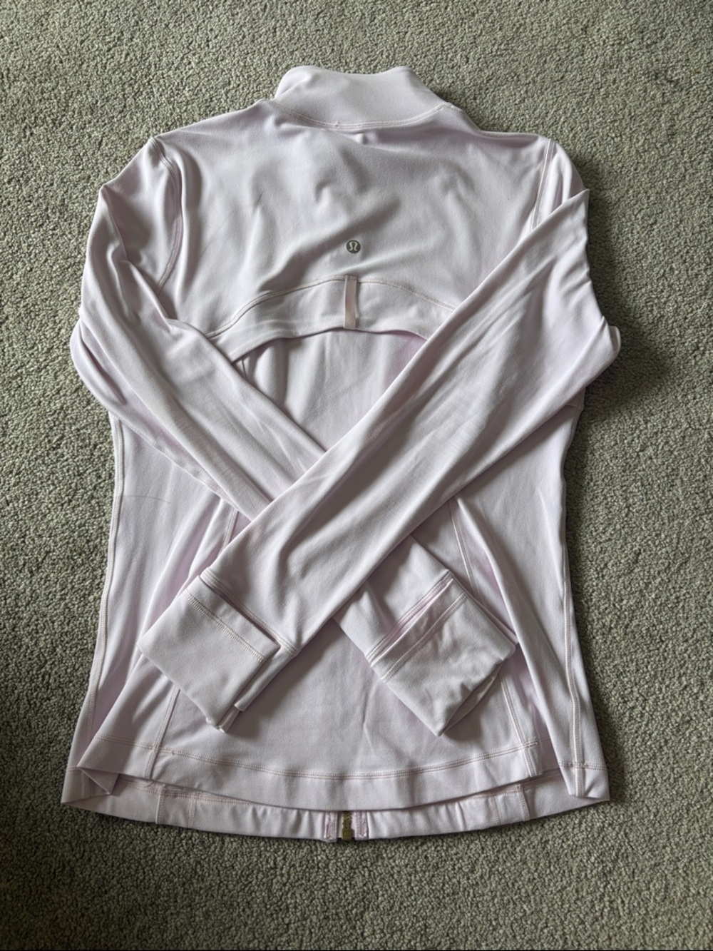 Lululemon Women's Light Pink Full-Zip Active Jacket size 10 - Picture 3 of 3